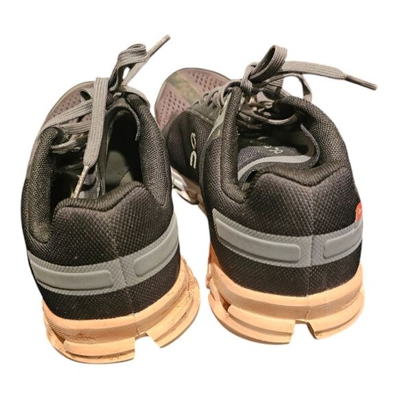 ON RUNNING CLOUD FLOW Running Shoes Rock/Rose - Size 7 - Picture 4 of 10